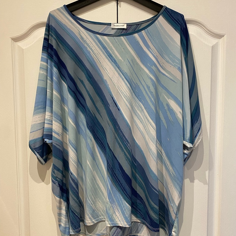 Women’s Cold Shoulder Blouse in 3X